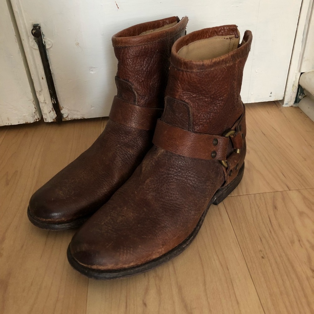 Frye Harness Boots